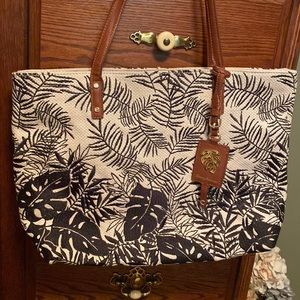 Tommy Bahama canvas tote